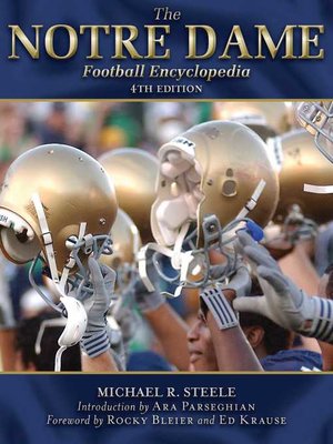 cover image of The Notre Dame Football Encyclopedia